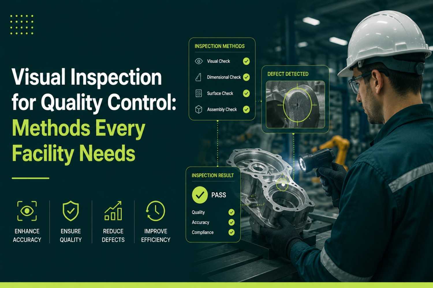 Visual Inspection for Quality Control: Methods Every Facility Needs