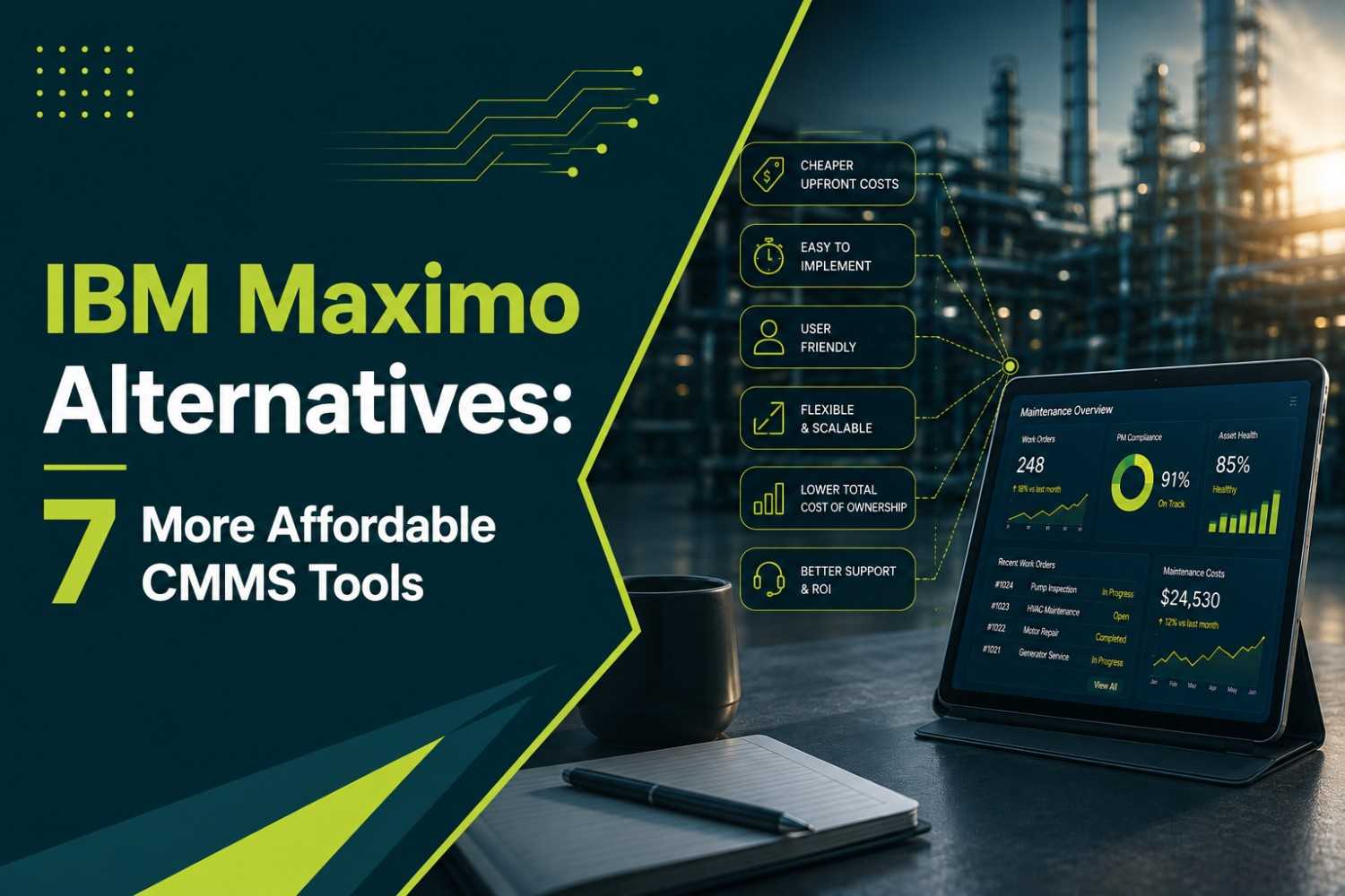 IBM Maximo Alternatives: 7 More Affordable CMMS Tools in 2026